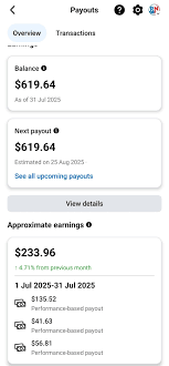 $৬১৯.৬৪ — Next Payout Approved